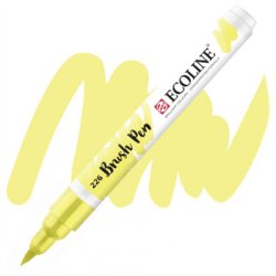 Talens - Talens Ecoline Brush Pen Pastel Yellow