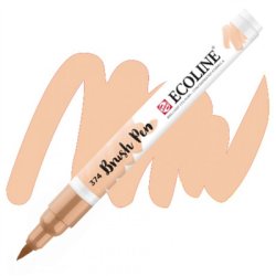 Talens - Talens Ecoline Brush Pen Pınk Beıge