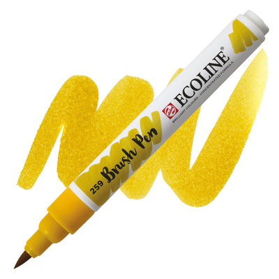 Talens Ecoline Brush Pen Sand Yellow - Sand Yellow