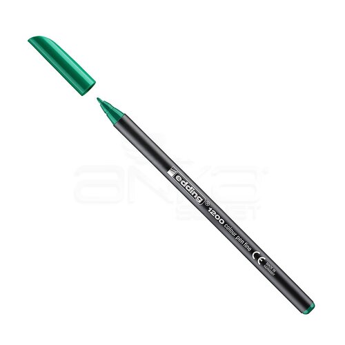 Edding 1200 İnce Uçlu Keçeli Kalem 1mm 004 Yeşil - 004 Yeşil