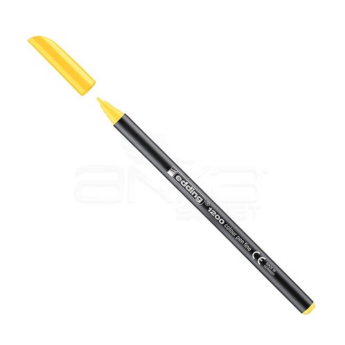 Edding 1200 İnce Uçlu Keçeli Kalem 1mm 005 Sarı - 005 Sarı