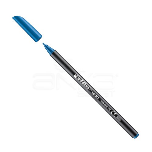 Edding 1200 İnce Uçlu Keçeli Kalem 1mm 010 Açık Mavi