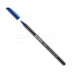 Edding - Edding 1200 İnce Uçlu Keçeli Kalem 1mm 017 Çelik Mavisi