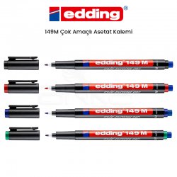 Edding - Edding 149M Çok Amaçlı Asetat Kalemi