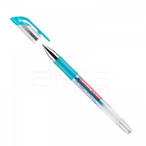 Edding 2185 Jel Roller Kalem 0.7mm-Açık Mavi - Açık Mavi