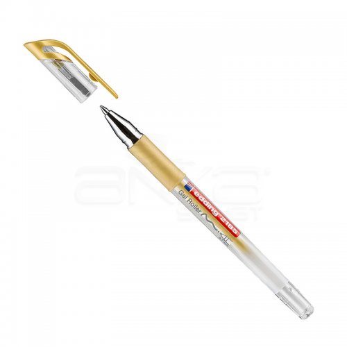 Edding 2185 Jel Roller Kalem 0.7mm-Altın - Altın