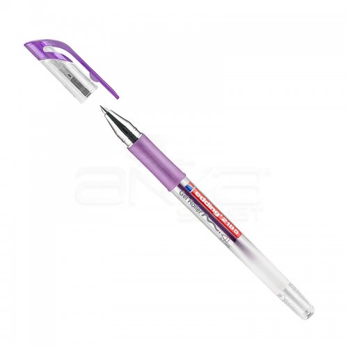 Edding 2185 Jel Roller Kalem 0.7mm-Menekşe - Menekşe