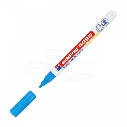 Edding 4085 Likit Tebeşir Kalemi 1-2mm 010 Açık Mavi - 010 Açık Mavi
