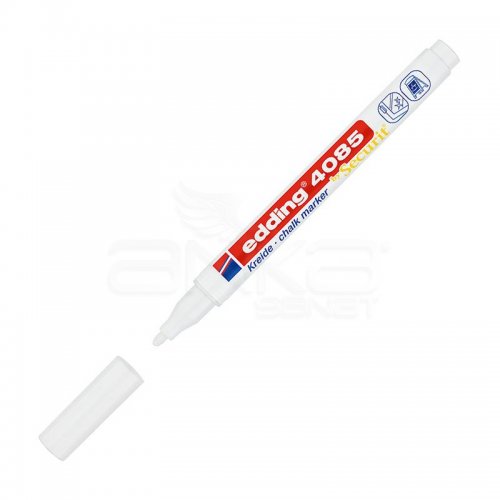 Edding 4085 Likit Tebeşir Kalemi 1-2mm 049 Beyaz - 049 Beyaz