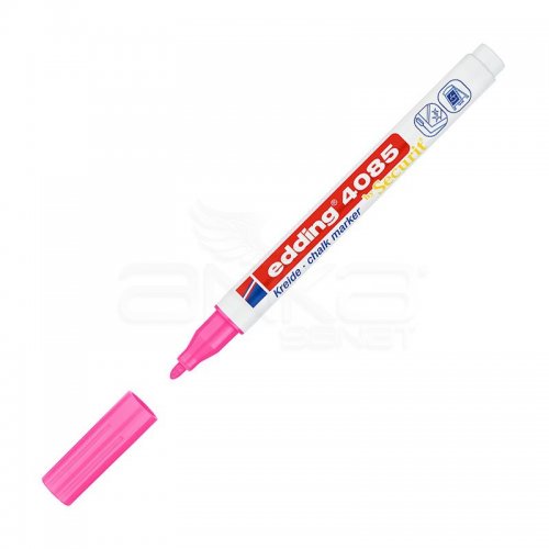 Edding 4085 Likit Tebeşir Kalemi 1-2mm 069 Fosforlu Pembe - 069 Fosforlu Pembe