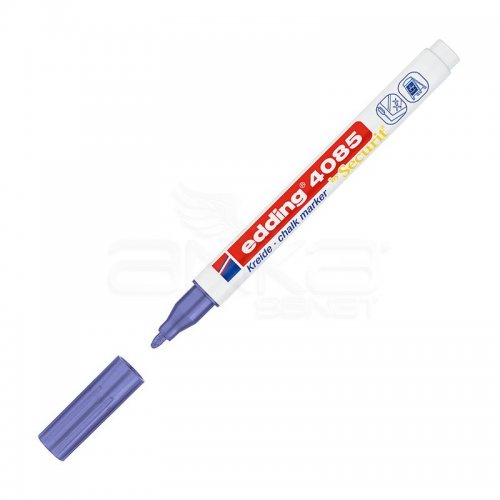 Edding 4085 Likit Tebeşir Kalemi 1-2mm 078 Metalik Mor - 078 Metalik Mor