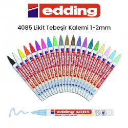 Edding - Edding 4085 Likit Tebeşir Kalemi 1-2mm