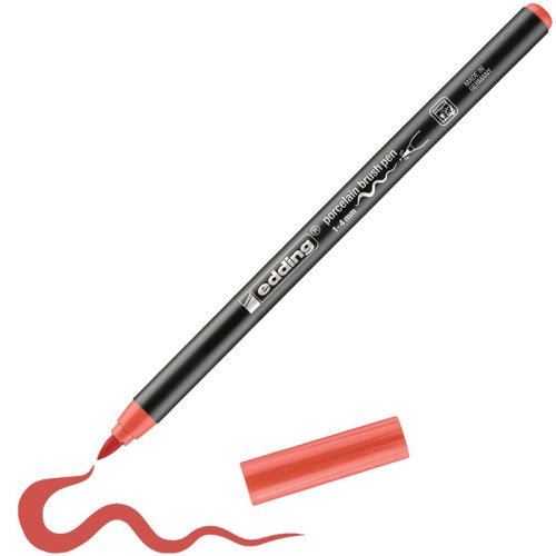 Edding Fırça Uçlu Porselen Kalemi 4200 1-4mm 245 Mercan