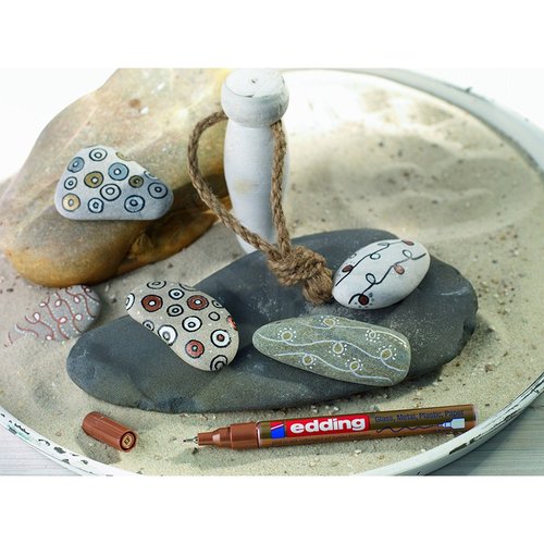 Edding 780 Gloss Paint Marker Ana Renkler 0.8mm 5li Set