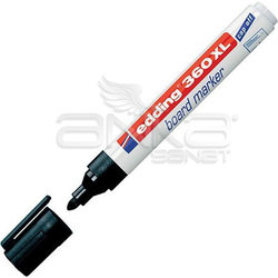 Edding - Edding Beyaz Tahta Kalemi 360 XL 10lu Siyah (1)