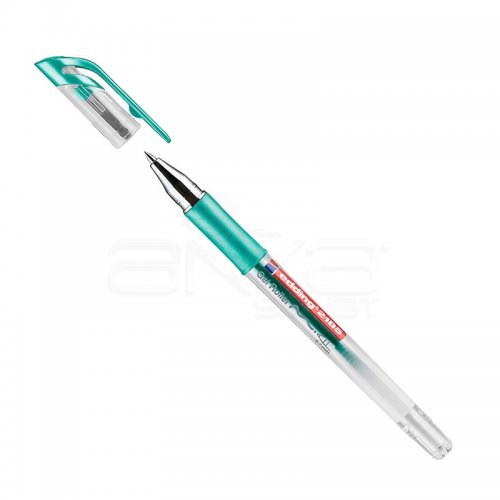 Edding 2185 Jel Roller Kalem 0.7mm-Metalik Yeşil - Metalik Yeşil