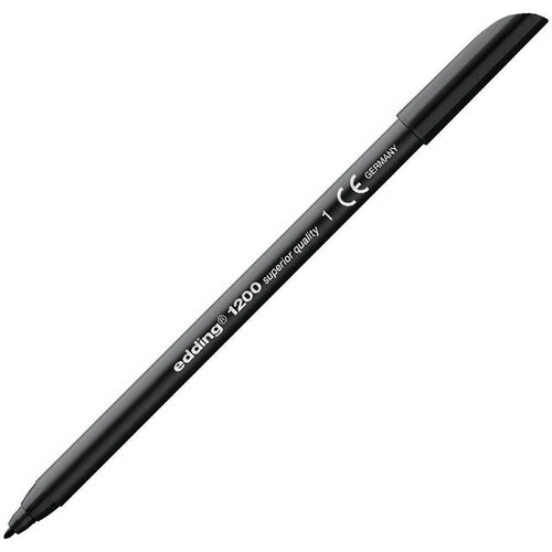 Edding Fırça Uçlu Porselen Kalemi 4200 1-4mm Black 01 - Black
