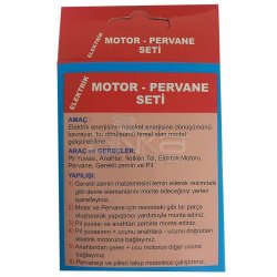 Elektrik Motor-Pervane Deney Seti - Thumbnail