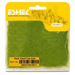 Eshel - Eshel Açık Yeşil Toz Çim Paket İçi:20g