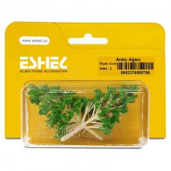Eshel - Eshel Ardıç Ağacı 8cm Paket İçi:2
