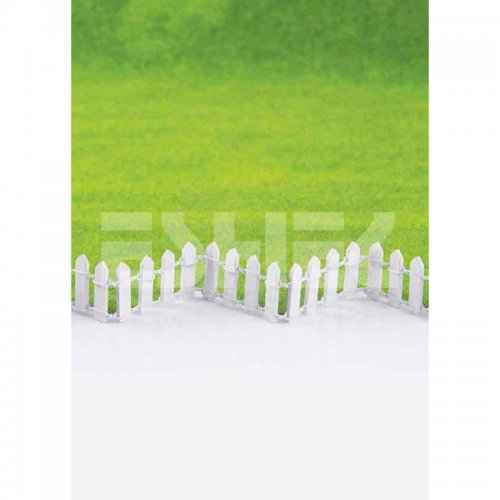 Eshel Beyaz Ahşap Villa Çit 50cm Paket İçi:1