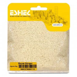 Eshel - Eshel Beyaz Sünger Paket İçi:20 gr