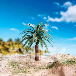 Eshel Bodur Ağaç Palmiye Ağacı Maketi 4cm 2li - Thumbnail