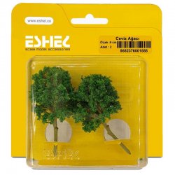 Eshel - Eshel Ceviz Ağacı 9cm Paket İçi:2