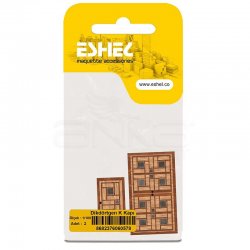 Eshel - Eshel Dikdörtgen K Kapı 1-100 Paket İçi:2