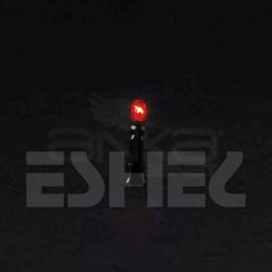 Eshel - Eshel Kırmızı Renkli Lamba 6 V Paket İçi:4