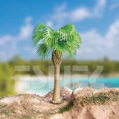 Eshel Kısa Palmiye Ağacı Maketi 4cm 2li
