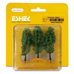 Eshel - Eshel Kızılçam Ağacı 8cm Paket İçi:3