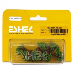 Eshel - Eshel Mantar Ağacı 2,5cm Paket İçi:7 (1)