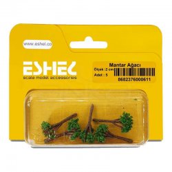 Eshel - Eshel Mantar Ağacı 2cm Paket İçi:5