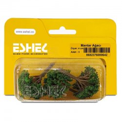 Eshel - Eshel Mantar Ağacı 4cm Paket İçi:3 (1)