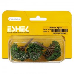 Eshel - Eshel Mantar Ağacı 4cm Paket İçi:3