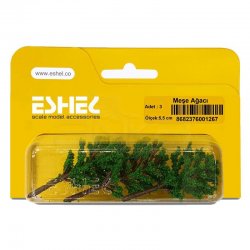 Eshel - Eshel Meşe Ağacı 5,5cm Paket İçi:3 (1)