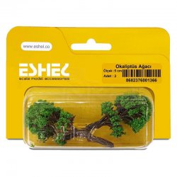 Eshel - Eshel Okaliptüs Ağacı 5cm Paket İçi:2 (1)