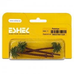 Eshel - Eshel Palmiye 6,5cm Paket İçi:3