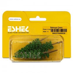 Eshel - Eshel Sekoya Çamı 4cm Paket İçi:4 (1)