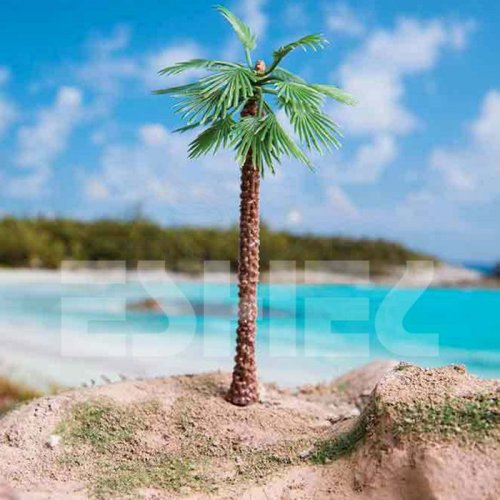 Eshel Washingtonia Palmiye Ağacı Maketi 8cm 3lü