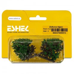 Eshel - Eshel Zelkova Ağacı 6cm Paket İçi:2