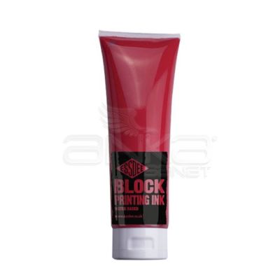 Essdee Block Printing İnk Su Bazlı Linol Mürekkebi Brilliant Red No:02 300ml - 02 Brilliant Red