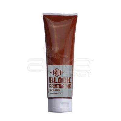 Essdee Block Printing İnk Su Bazlı Linol Mürekkebi Burnt Sienna No:10 300ml