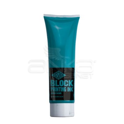 Essdee Block Printing İnk Su Bazlı Linol Mürekkebi Turquoise No:09 300ml