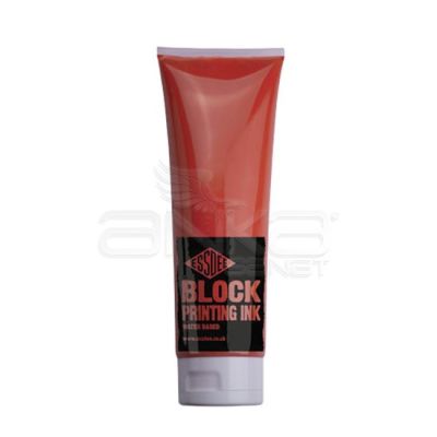 Essdee Block Printing İnk Su Bazlı Linol Mürekkebi Vermillion No:18 300ml - 18 Vermillion