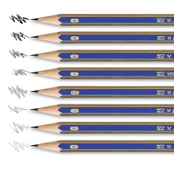 Faber Castell - Faber Castell 1221 Goldfaber Dereceli Kalem (Çizim-Eskiz Kalem)