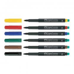 Faber Castell - Faber Castell 1525 Asetat Kalemi Set