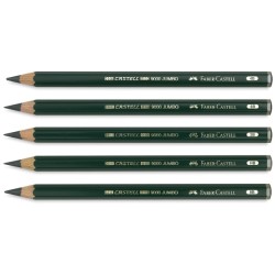 Faber Castell - Faber Castell 9000 Dereceli Jumbo Kurşun Kalem