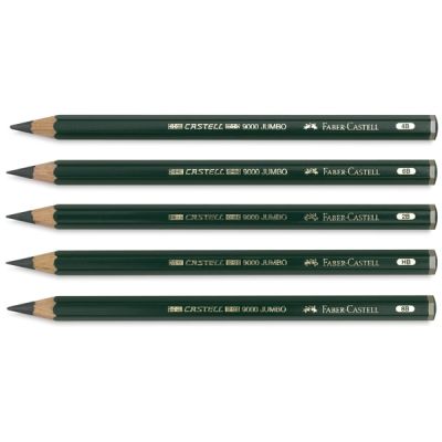Faber Castell 9000 Dereceli Jumbo Kurşun Kalem